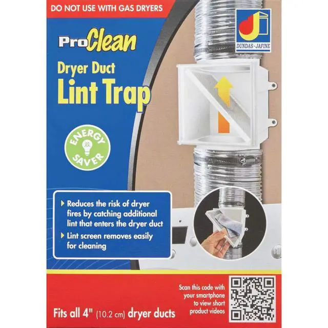 Alt view image 2 of 6 - PCLT4WZW Dryer Duct Lint Trap