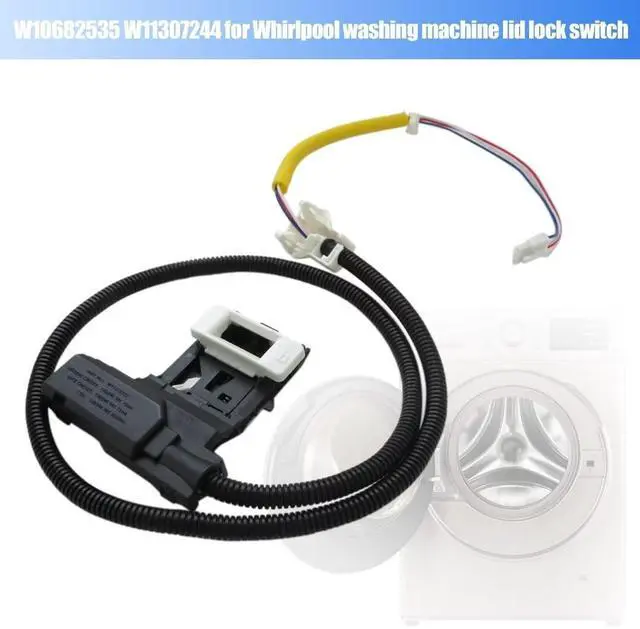 Alt view image 2 of 6 - New Version W11307244 W10682535 Washer Lid Lock Switch Replacement for Maytag MVWC465HW0, MVWC565FW0, MVWC215EW1, MVWC415EW1