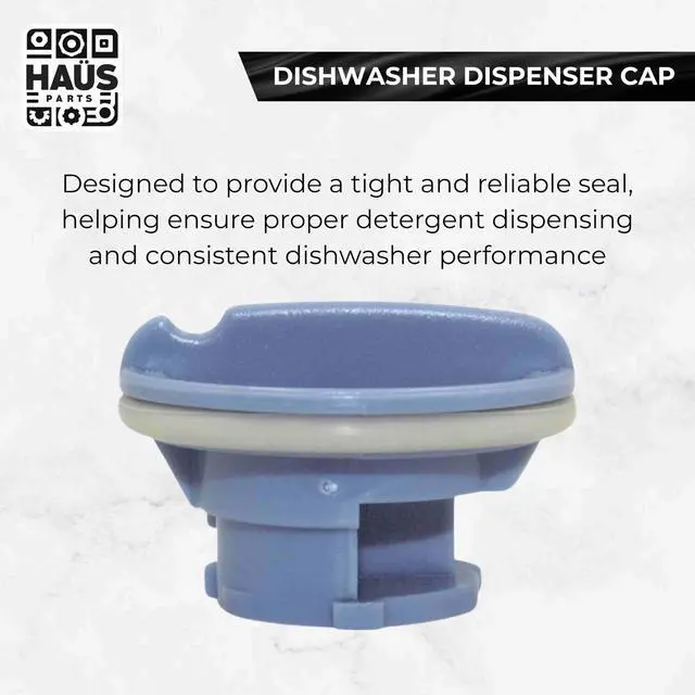 Alt view image 6 of 7 - 8558307 Dishwasher Dispenser Cap Compatible with Top Brand Replacement With 8558310, AP6013204, 8193984, WP8558307VP, PS11746426, W10077881 and AP6013204 (6)