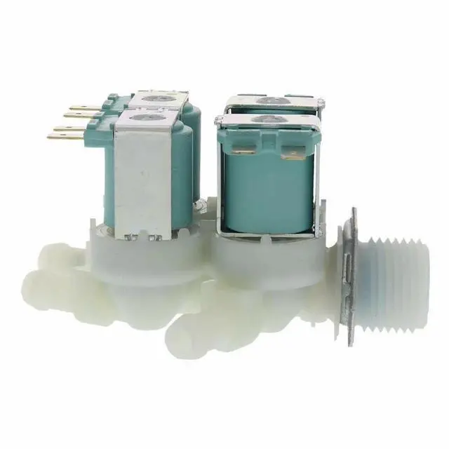 Alt view image 4 of 6 - DC62-00214M Washing Machine Water Inlet Valve For Samsung Washing Machine | Washer water valve Four Solenoid Coils, Washer Replacement for numbers AP5623062 PS4208704