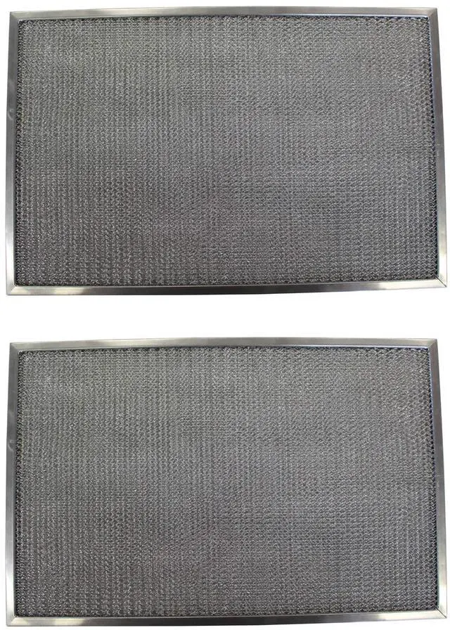 Main image of Replacement Aluminum Filters Compatible with Broan 97018201, Broan 97018207,G-8189, -11-27/32 X 16-1/4 X 3/8 (ORDER 3 FiltersS) (2-Pack)