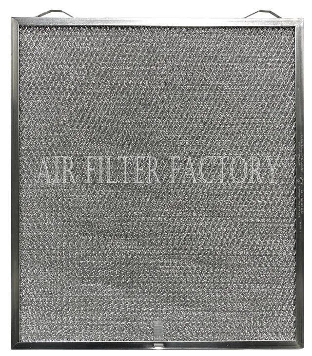 Alt view image 2 of 5 - Replacement For S99010436, 99010436 Broan Nutone 12.84 x 13.69 x 0.38 Inches Range Hood Aluminum Mesh Grease Vent Filter 2-Pack