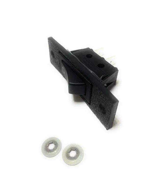 Alt view image 3 of 7 - Compatible for Jenn-air Cooktop Stove Fan Switch Replacement (Not Original) 2 Wire Kit 704573 Y704573