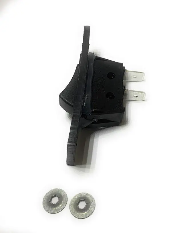 Alt view image 4 of 7 - Compatible for Jenn-air Cooktop Stove Fan Switch Replacement (Not Original) 2 Wire Kit 704573 Y704573