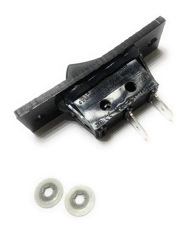 Alt view image 5 of 7 - Compatible for Jenn-air Cooktop Stove Fan Switch Replacement (Not Original) 2 Wire Kit 704573 Y704573