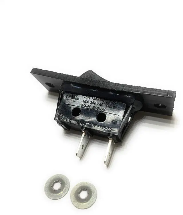 Alt view image 6 of 7 - Compatible for Jenn-air Cooktop Stove Fan Switch Replacement (Not Original) 2 Wire Kit 704573 Y704573