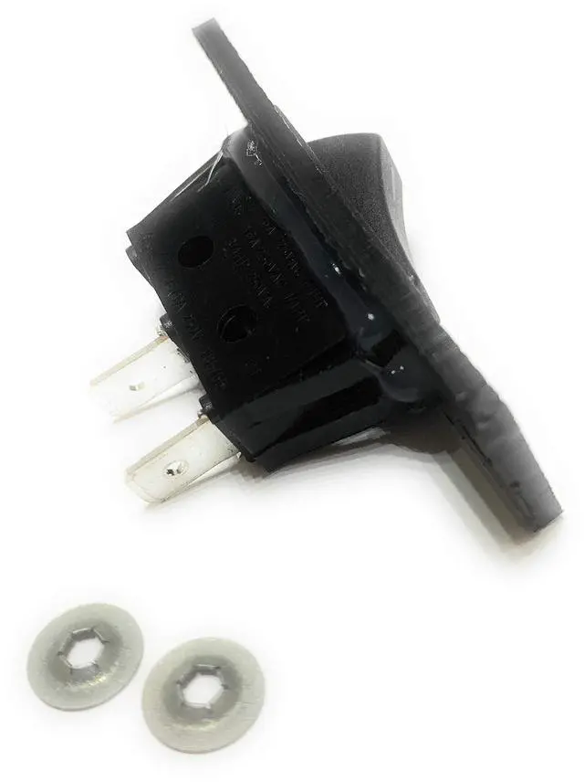 Alt view image 7 of 7 - Compatible for Jenn-air Cooktop Stove Fan Switch Replacement (Not Original) 2 Wire Kit 704573 Y704573