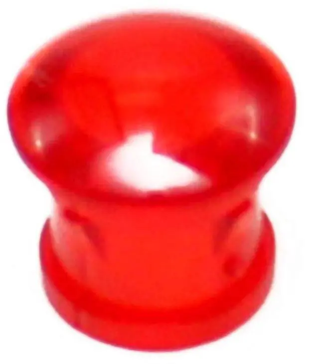 Main image of Thermador 189343 Cooktop Indicator Light Lens (Red) Genuine Original Equipment Manufacturer (OEM) Part Red