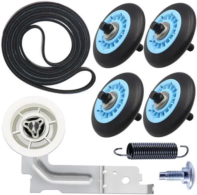 Main image of Upgraded Sam-Sung Dryer Repair Kit for Samsung Dryer Roller Replacement Kit | Replacement for Samsung Dryer Parts DC97-16782A Dryer Roller, DC93-00634A Idler Pulley, 6602-001655 Belt