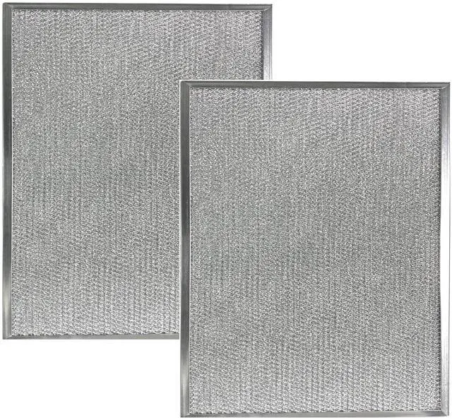 Main image of 12-7/16 Inches X 12-7/16 Inches X 3/8 Inches Range Hood Aluminum Grease Filters 2-Pack