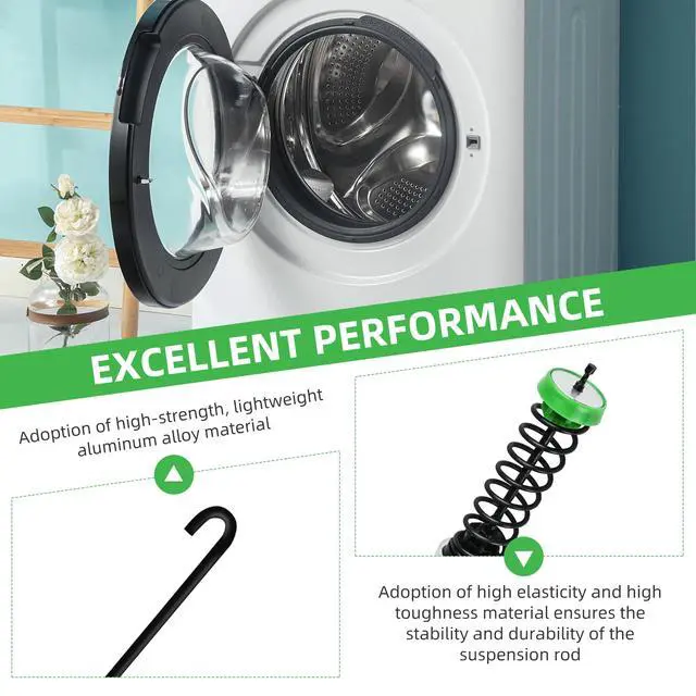 Alt view image 3 of 6 - 2026 UpgradedW11130362 WTW5000DW2 WTW5000DW3 WTW5000DW1 MVWX655DW1 MVWC565FW2 MVWC565FW1 Washer Suspension Rod Kit for Whirlpool Maytag Kenmore Washer - Replaces W10594080 W10735786 W10748956