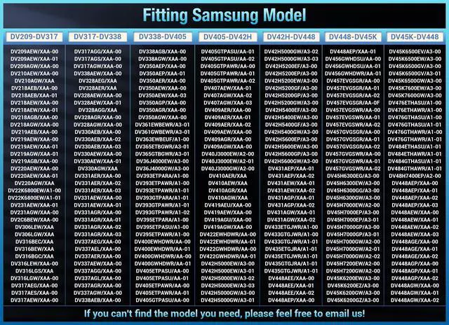 Alt view image 6 of 6 - Upgraded Sam-Sung Dryer Repair Kit for DC97-16782A Samsung Dryer Roller | Replacement Kit DC93-00634A Dryer Idler Pulley, 6602-001655 Dryer Belt, Replacement for Samsung Dryer Parts (Figures 6 and 7)