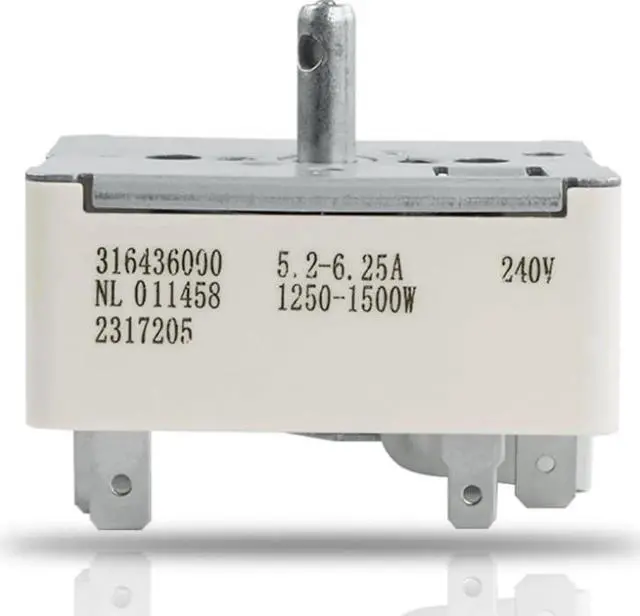 Main image of Range infinite switch (Large Burner) For Kenmore 79094133400 79094142310 79094143310 79094144310 79094149310 79094152310 79094153310 79094159310 79094172310 79094173310 79094179310 79094182310