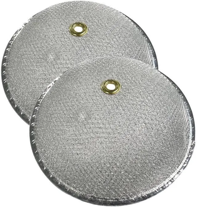 Main image of 10-1/2 Inches X 3-1/4 Inch Rise With Center Hole Dome Range Hood Aluminum Grease Filters 2-Pack
