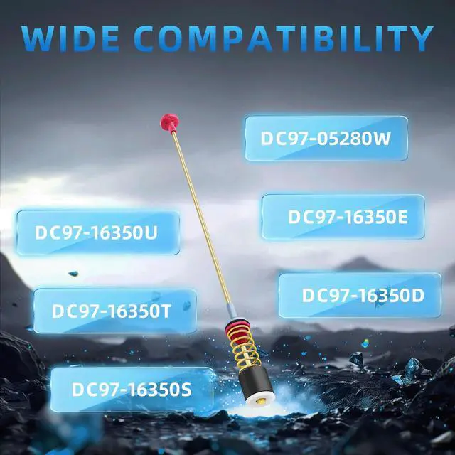 Alt view image 3 of 6 - Upgraded DC97-16350U DC97-16350S DC97-16350T WA50R5200AW/US WA50R5400AV/US Washer Suspension Rods for Samsung WA45T3200AW/A4 WA45N3050AW/A4 WA50R5400AW/US WA45T3400AP/A4 WA45T3400AV/A4 WA50T5300AC/US