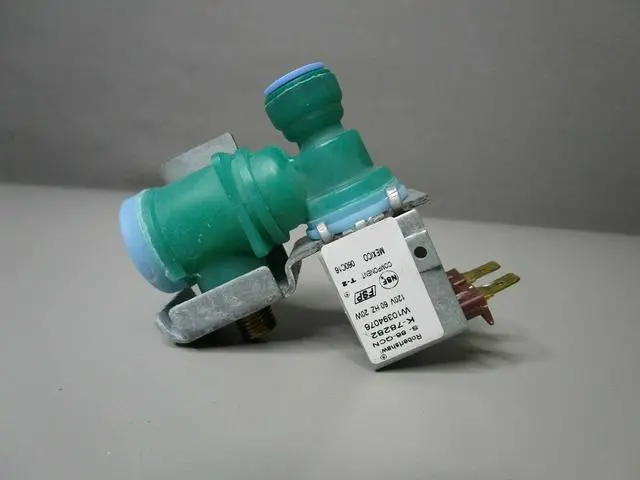Main image of Water Inlet Valve Replacement For KitchenAid KRFF507HPS00 KRFF507HPS01 KRFF507HWH00 KRFF707EBS00 KRFF707ESS00 KRFF707ESS01 KRMF606ESS00 KRMF606ESS01 KRMF706EBS00KRMF706EBS01 Refrigerator