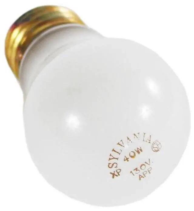Main image of 5303013071 Bulb 40W 130V Standard Bra for Frigidaire Refrigerator (AP2136345) 08002735 08037649 08068090