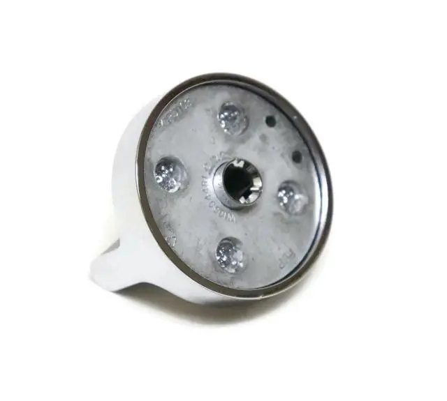 Alt view image 4 of 4 - Replacement W10828837 surface burner knob Compatible with WHIRLPOOL Range WEC530H0DB0 WEC530H0DS0, 2 pack
