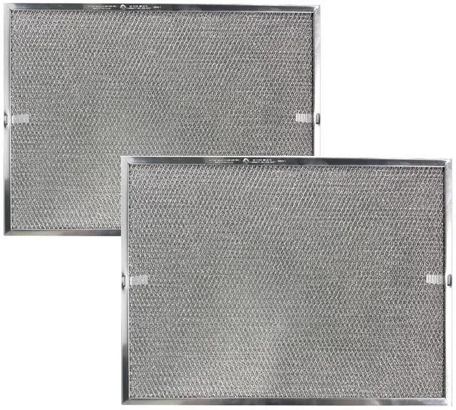 Main image of Replacement For 99010244, S99010244 Broan 13 x 20 x 0.43 Inches Range Hood Aluminum Mesh Grease Vent Filter 2-Pack