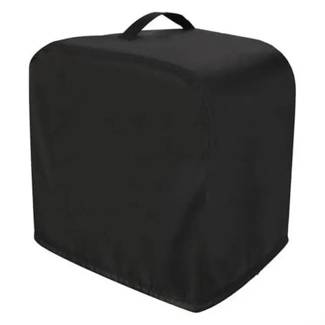 Alt view image 7 of 7 - Ice Machine for Protective Cover for Portable Countertop Units Waterproof 210D Oxford Fabric with Handles 33x43x38cm Suitable for Indoor Kitchen(black)