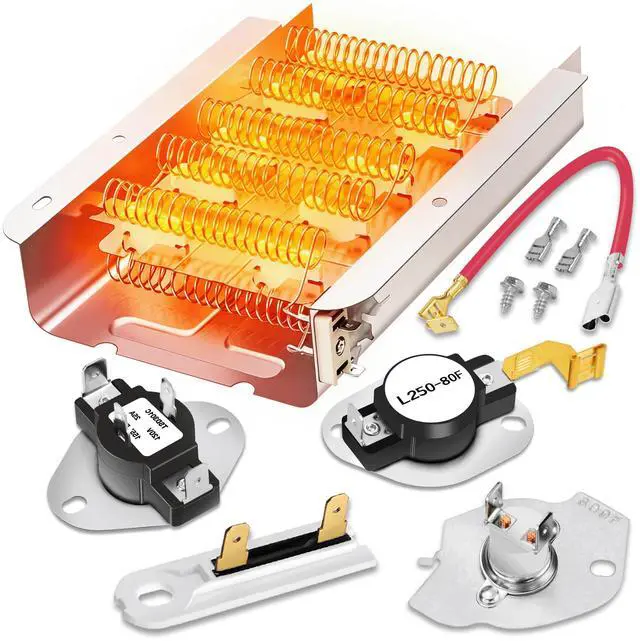 Main image of Upgraded279838 W10724237 Dryer Heating Element for Whirlpool Wed4815ew1 Maytag Centennial Medc215ew1 Kenmore 70 80 Series Model 110 Amana Ned4655ew1 Roper Admiral,Replaces 2406026 3403585 3398064