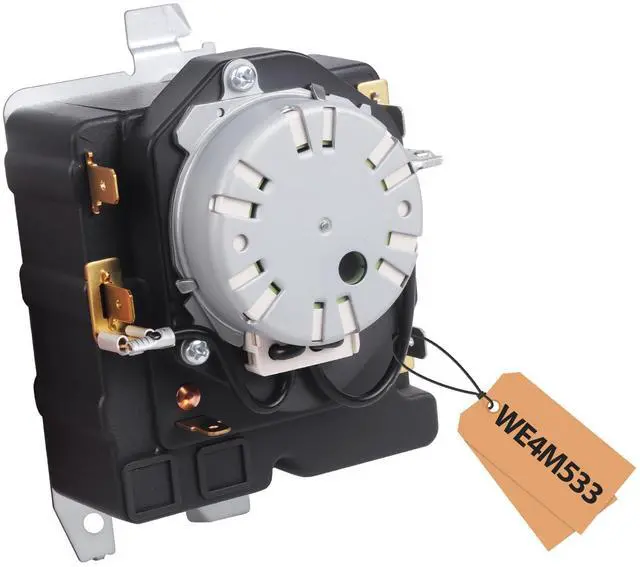 Main image of TMD1EM03 WE4M533 234D1296P005 WE4M364 Dryer Timer | Compatible with GE/Hotpoint Dryer GTDP300EM1WS DBXR463EG6WW GTDP180ED0WW DBSR463EG7WW Part Replaces PS8690648 AP5780508