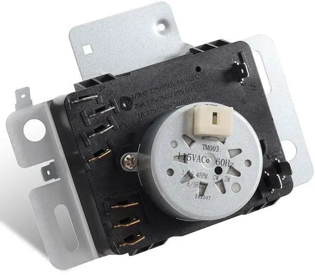 Main image of W10642928 Dryer Timer Compatible with Maytag 7MMGDC400DW1, MEDX655DW1, MGDX655DW0, MGDX655DW2, WPW10642928 Dryer Timer Replacement for 4448993, PS11756913, AP6023568, 115V AC 60Hz