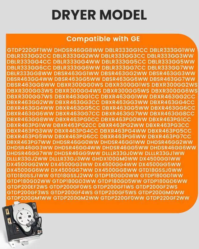 Alt view image 7 of 7 - WE04X20415 WE4M357 WE4M355 TMD1CM11 234D1296P003 Dryer Timer | Compatible with GE/Hotpoint Dryer Replaces Part WE04X20415-20PK PS9491767 AP5805477