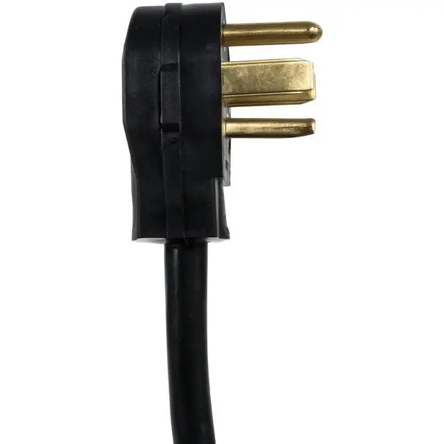 Alt view image 6 of 7 - 30-Amp Appliance Power Cord, 4 Prong Dryer Cord, 4 Color Coded Wires with Eyelet Connectors, 6ft, Copper Wire