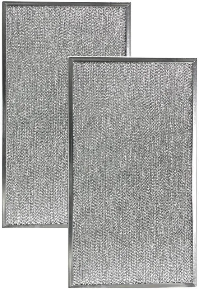 Main image of 9-1/2 X 11-3/4 X 3/8 Inches Range Hood Aluminum Grease Filters 2-Pack