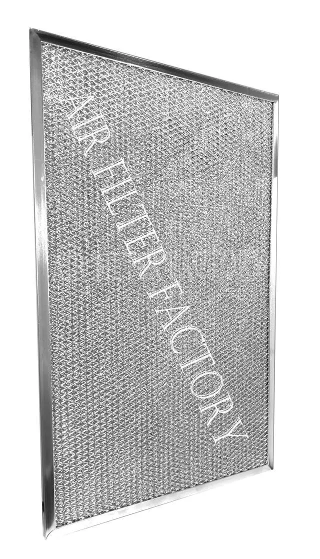 Alt view image 2 of 6 - 9-1/2 X 11-3/4 X 3/8 Inches Range Hood Aluminum Grease Filters 2-Pack