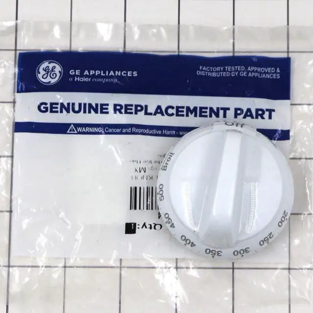 Main image of WB03X22704 Range Thermostat Control Knob (White)