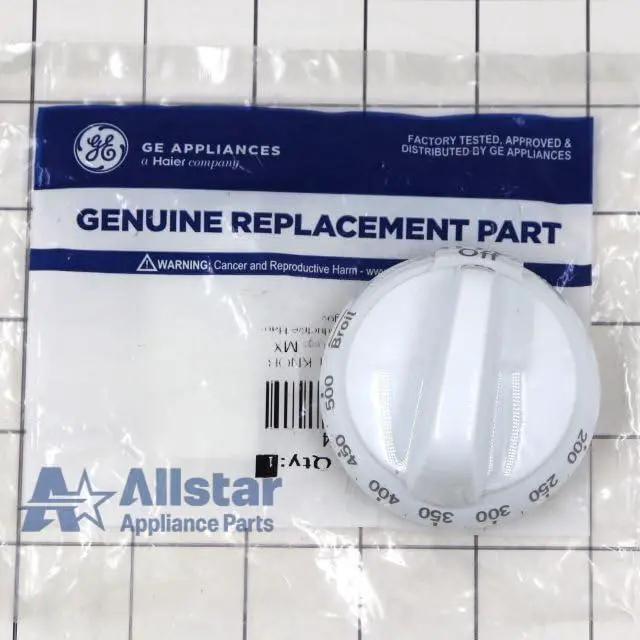 Alt view image 2 of 5 - WB03X22704 Range Thermostat Control Knob (White)