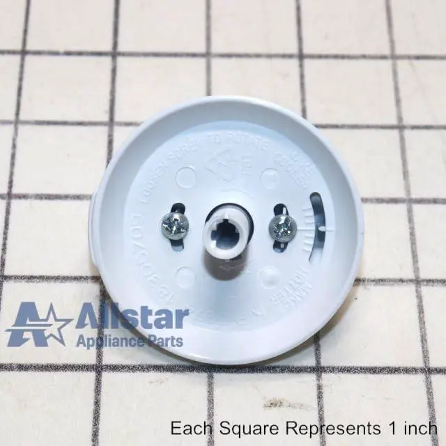 Alt view image 4 of 5 - WB03X22704 Range Thermostat Control Knob (White)
