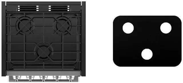 Main image of Stove Top Protector for RV Gas Range Stove, Custom Fit Ultra Thin Reusable Burner Splatter Spill Guard Protective Cover Liner - PLD621RTSS