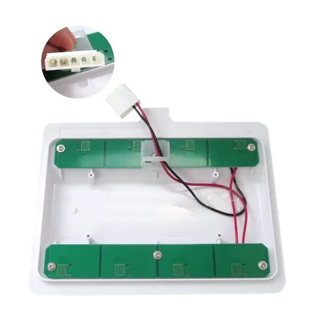 Alt view image 2 of 6 - W11043011 Refrigerator Light Assembly LED Module Compatible for Whirlpool Models WRF555SDFZ03, WRF555SDFZ04, WRF555SDFZ05, WRF555SDFZ07, WRF555SDFZ08, WRF555SDHV01, WRF555SDHV02