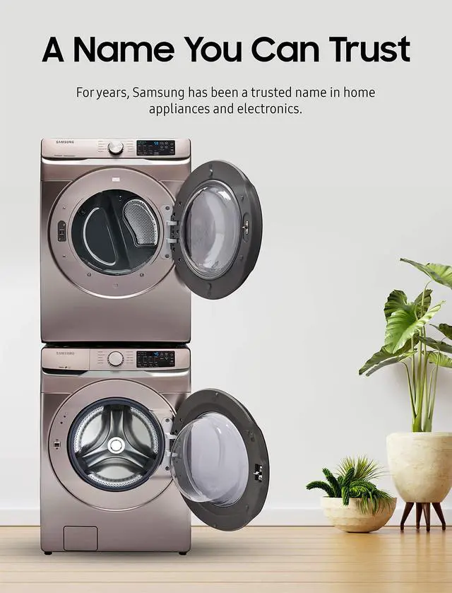 Alt view image 4 of 4 - Stacking Kit for 27 Wide Front Load Washer and Dryer Combo, Small Space Saving Solution for Stackable Laundry Machine Sets, All Parts Included, SKK-8K