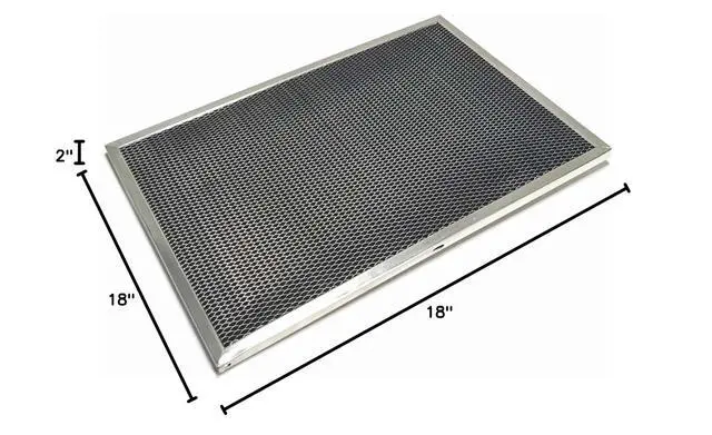 Alt view image 2 of 2 - Range Hood Charcoal Filter Compatible with Whirlpool Model Numbers UXT5230BDB0, UXT5230BDB1, UXT5230BDS0, UXT5230BDS1