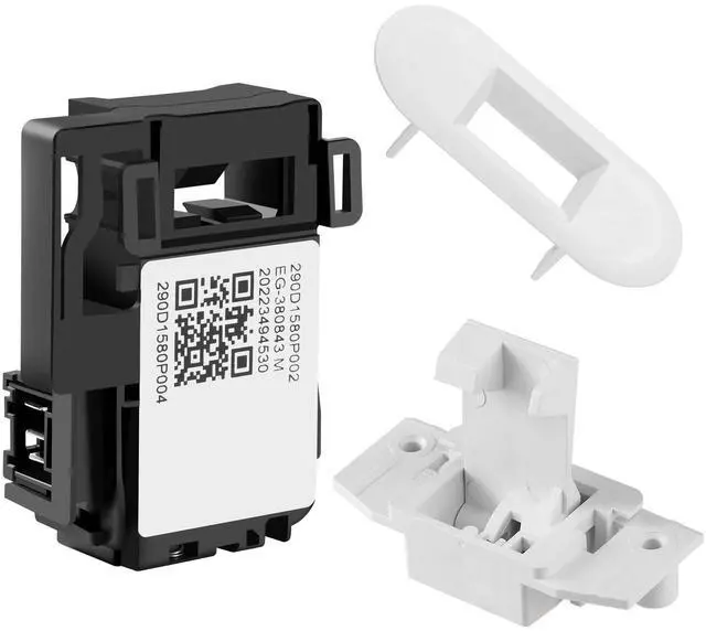 Main image of WH01X27954 WH01X24381 WH02X24399 Washer Lid Lock Switch Washer Lid Lock Bezel Washer Lid Lock Striker Compatible for GE Hotpoint Top Load Washer Washing Machine Cover Lid Lock Switch Replacement Parts