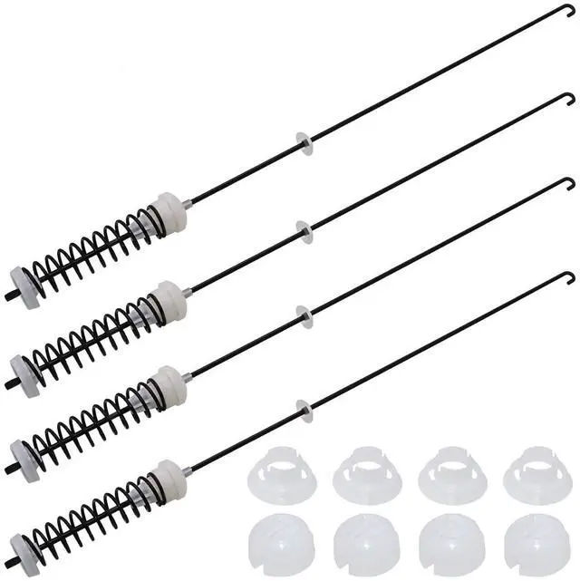 Main image of ALLOY UPGRADEDW10780045 WTW4816FW2 NTW4516FW2 NTW4605EW0 NTW4516FW1 WTW4800BQ1 Washer Suspension Rods Kit 4 Pcs by -Washer Parts for Whirlpool Kenmore Suspension Rods RTW4516FW1,11020102310