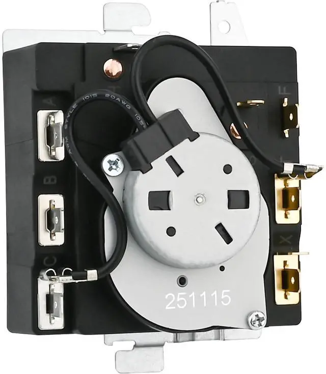 Main image of WE04X24550, 234D2377P004 Dryer Timer Compatible with GE/Hotpoint GTD42GASJWW, XTD72E8STWS, ETD48EASWWB Dryer etc. OEM Upgraded TMD14M30 Timer Replacement TMD16M12 234D2377P003 WE04X24549 221027 etc