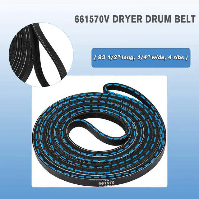 Alt view image 4 of 7 - UPGRADED 4392067 Dryer Repair Kit with W10837240 Idler Pulley - Replaces Whirlpool Cabrio Duet Maytag Bravos XL Kenmore Elite, Includes WPW10314173 & 661570V & 279640