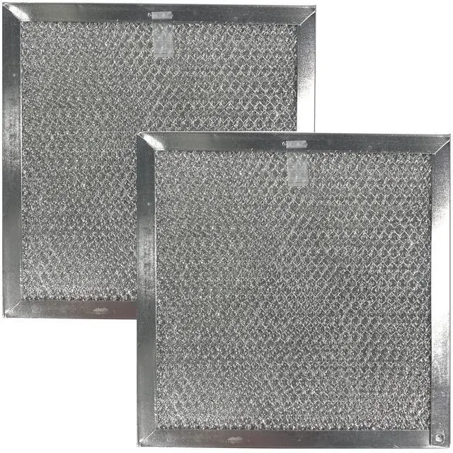 Main image of 8-1/8" X 9" X 3/32" Range Hood Aluminum Mesh Grease 12-Layer Vent Filter 2-Pack