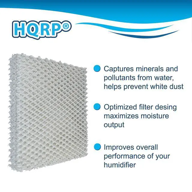 Alt view image 3 of 7 - 3-Pack Wick Filters Compatible with Duracraft DH799 DH800 DH801 DH812 DH840 DH840C DH7800 DA1005, Honeywell HCM3060, Kenmore 14108 1478 Humidifiers, Parts AC-801 AC801 DU3-C HAC-801 Replacement