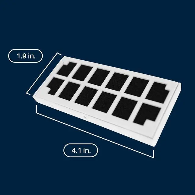 Alt view image 2 of 6 - Refrigerator Odor Air Filter Replacement for ODORFILTER (6 Pack)