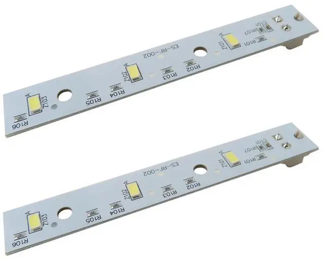 Main image of 2pcs WR55X26671 Replacement Refrigerators LED Light Board Compatible for GE GSS23HGHKCWW GSS23HMHJCES GSS23HMHKCES GSS23HSHJCSS GSS23HSHKCSS GSS23HSHMCSS GSS23HSHNCSS GSS23HSHPCSS