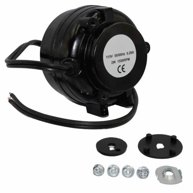 Main image of WX4X988 Refrigerator Condenser Motor Whirlpool Kenmore Maytag Amana Admiral KitchenAid Replaces AP3120994 833697 10884507 EAP395284 PS395284 61002038