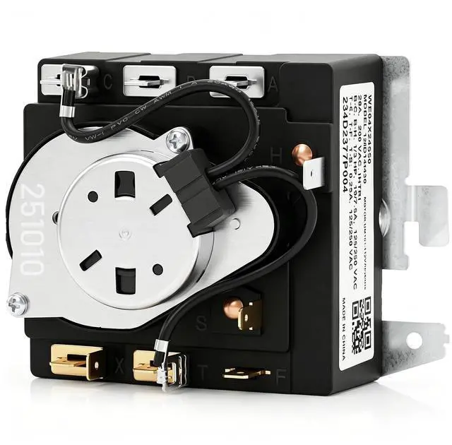Main image of WE04X24550 234D2377P004 Dryer Timer Replacement for GE Dryer Parts Fit for GE GTD42EASJ2WW GTD42GASJ2WW GTX42EASJ2WW GTD42GASJ3WW GTD42EASJ1WW GTD48GASW0WB GTD42EASJ0WW GTD42EASJ3WW GTX42GASJ0WW