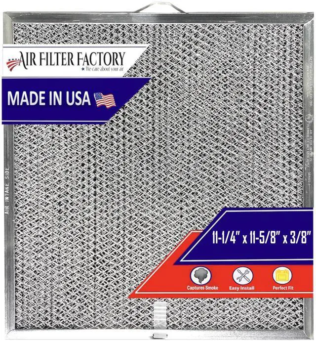 Main image of Replacement For Broan Nutone QT2000 WA6500, 99010317, BPQTF, WA65F, S99010317 Aluminum Mesh Charcoal Combo Filter