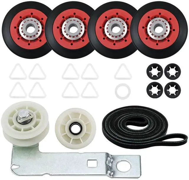 Main image of 4392067 Dryer Repair Kit with W10837240 Idler Pulley for Whirlpool Dryer | Fit for Whirlpool Cabrio Duet Maytag Bravos XL Kenmore Elite Admiral Dryer, Include WPW10314173 661570V 279640 W10837240 Part